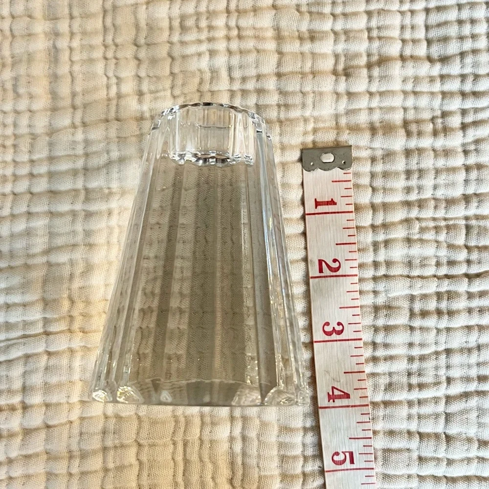 Paloma Picasso x Villeroy & Boch | Fluted Glass Crystal Tapered Candlesticks